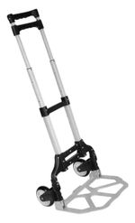 Hand Truck Strend Pro, transport trolley, folding stair climbing, telescopic, max. 75 kg