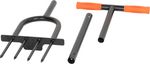 Aerator Strend Pro Garden, tubular, 4-tined, 25x102 cm
