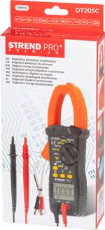 Multimeter Strend Pro Premium, digitálny, kliešťový, 1000A, 2xAAA