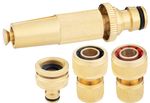 Connector Set Strend Pro Garden GF343, irrigation, garden, adapter 3/4"-1, connectors 3/4", nozzle