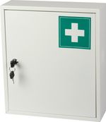 First Aid Kit MEDIC, 31x10x36 cm, wall-mounted, metal