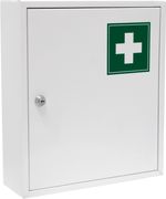 Lekárnička MEDIC, 31x10x36 cm, nástenná, kovová