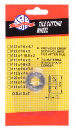 Vágókerék MW222 (22x11 mm), pótalkatrész, 212551 és 212598 csempevágóhoz