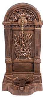 Sink Gardens WB-003C, garden, copper look, 350x305x760 mm