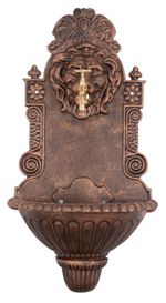 Sink Gardens WB-006C, garden, copper look, 410x210x765 mm