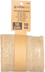 Stuha Strend Pro Garden, jutová, 10 cm, L-10 m, páska