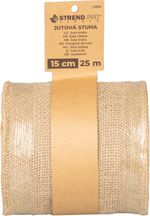 Stuha Strend Pro Garden, jutová, 15 cm, L-25 m, páska