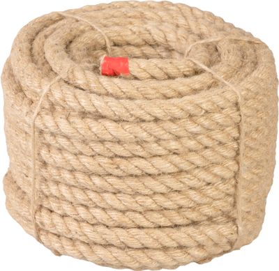Lano Strend Pro Garden, jutové, trojpramenné, 12 mm, L-20 m
