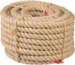 Rope Strend Pro Garden, jute, three-strand, 20 mm, L-20 m