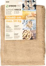 Bag Strend Pro Garden, jute, 110x60 cm, max. 50 kg, without drawstring