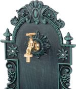 Sink Gardens LT-DC019, garden, green, 370x190x610 mm