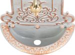 Umývadlo Strend Pro Garden LT-H20682, záhradné, zelené/medený vzhľad, 220x100x370 mm
