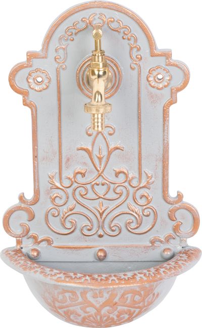 Mosdó Strend Pro Garden LT-H20682, kerti, zöld/réz megjelenésű, 220x100x370 mm