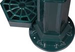 Mosdó Strend Pro Garden LT-H3523-2, kerti, zöld, 490x310x925 mm