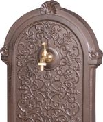 Mosdó Strend Pro Garden LT-H20505, kerti, barna, 390x330x720 mm