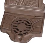 Umývadlo Strend Pro Garden LT-H20505, záhradné, hnedé, 390x330x720 mm