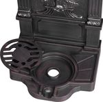 Umývadlo Strend Pro Garden LT-DC044, záhradné, hnedé, 400x350x830 mm