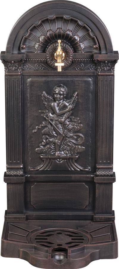 Mosdó Strend Pro Garden LT-DC044, kerti, barna, 400x350x830 mm