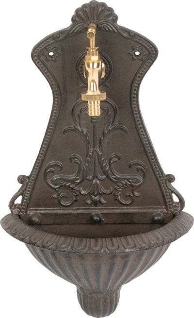 Mosdó Strend Pro Garden LT-H20680, kerti, barna, 250x115x415 mm