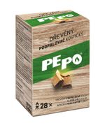 Gyújtós PE-PO®, fa, 28 db, grillhez, kályhához, kandallóhoz, kemencéhez