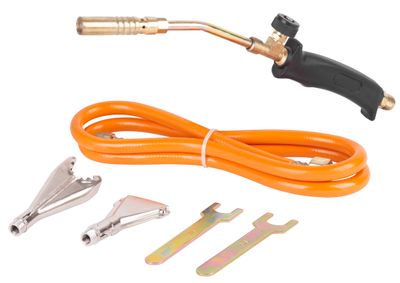 Gas burner 12-15-17 mm Strend Pro, + hose
