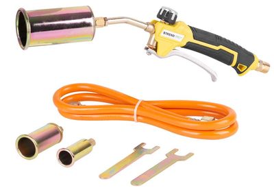 Perzselő Strend Pro H55A X305, 30-40-50 mm, gázhoz, LPG, 1,5 m tömlő, G3/8 menet, tömlővel