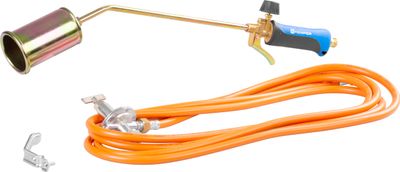 Égő KEMPER 121960MT5RF, gázégő, LPG, 60 mm, 630 mm, 7,9 kW, 5 m tömlővel, szabályozóval