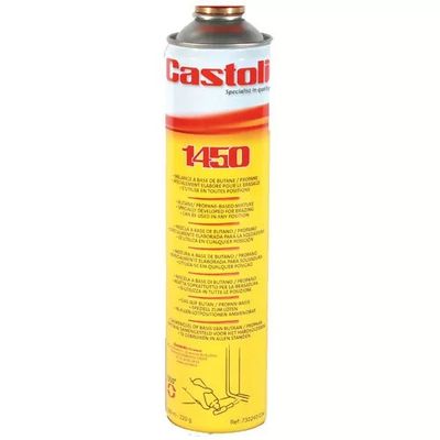 Napln Castolin 1450, 600ml, propan, butan, propylen, cca 1800st