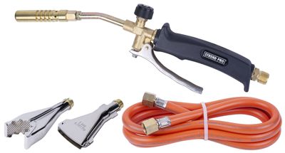 Blowtorch Strend Pro PQ004, 3x nozzle, hose L-2 m, thread G3/8"