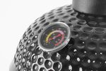 Grill BBQ Kamado Egg 13", diameter 27 cm, 35x40,5x55 cm, grill height 34.5 cm, black