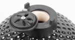 Grill Strend Pro Kamado Egg 13", 27 cm átmérő, 34,5 cm grillmagasság, fekete, 35x40,5x55 cm