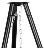 Grill Strend Pro Bavarian, BBQ, charcoal, adjustable grilling height 320-660/1500 mm
