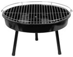 Grill Strend Pro Bavarian, BBQ, charcoal, adjustable grilling height 320-660/1500 mm