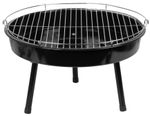 Grill Strend Pro Bavarian, BBQ, charcoal, adjustable grilling height 320-660/1500 mm