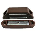 Mágnesek T0372, ajtóhoz, 62 mm, barna