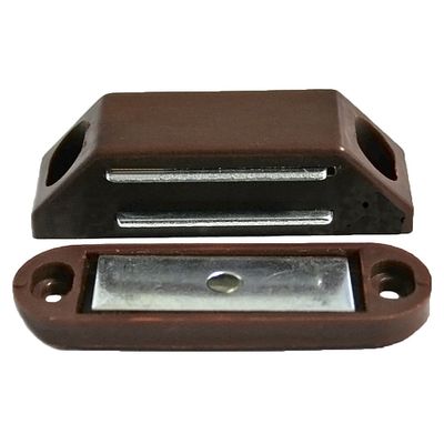 Magnets T0372, for doors, 62 mm, brown