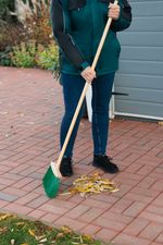 Broom Geco U240, Pine, 120 cm with handle, 35 cm