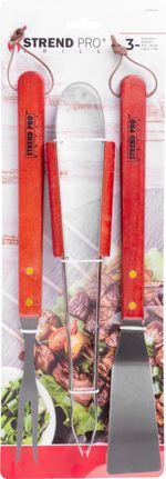 Szerszámkészlet Strend Pro Grill, grillhez, Hardwood, sütéshez és grillezéshez