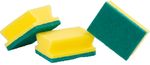 Szivacs Neco 70-0059-11, edénymosó szivacs, 90x60x40 mm, 3 db-os csomag