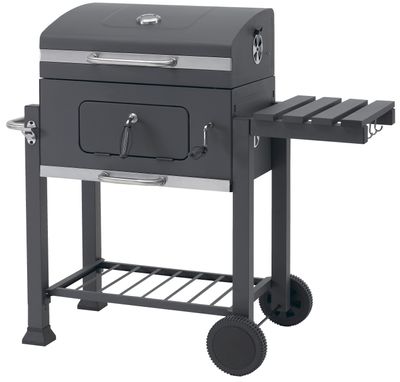 Strend Pro Konzul, BBQ faszén grill, 117 x 61 x 108 cm