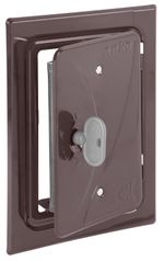 Access panel Anko C2.1B 120x180 mm, chimney, brown, inspection