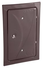 Ajtó Anko C2.2B, 160 x 280 mm, kémény, barna, ellenőrző