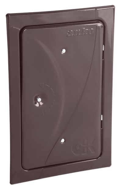 Ajtó Anko C2.2B, 160 x 280 mm, kémény, barna, ellenőrző