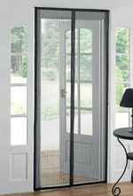 Insect net Strend Pro, 220x120 cm, 9x magnet, black