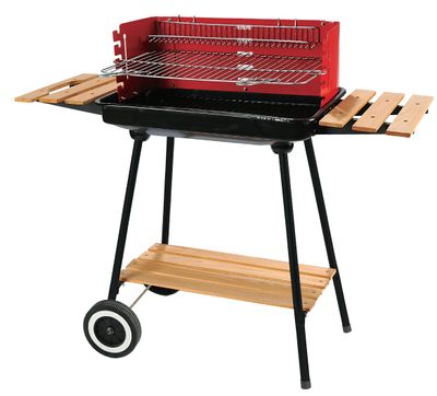 Gril Strend Pro Granada, BBQ, na drevené uhlie, 90x45x90cm