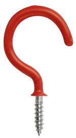 Hook Set MH5031, threaded hook, 1-3/4", in blister pack 6 pcs