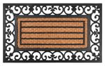 Lábtörlő MagicHome RBP 156, bejárati, Dísz, 45x75 cm, gumi/panama