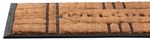 Doormat MagicHome RBC 196, for entrance, Welcome, 45x75 cm, rubber/coir