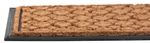 Doormat MagicHome RBC 178, for entrance, FishScales, 40x60 cm, rubber/coir