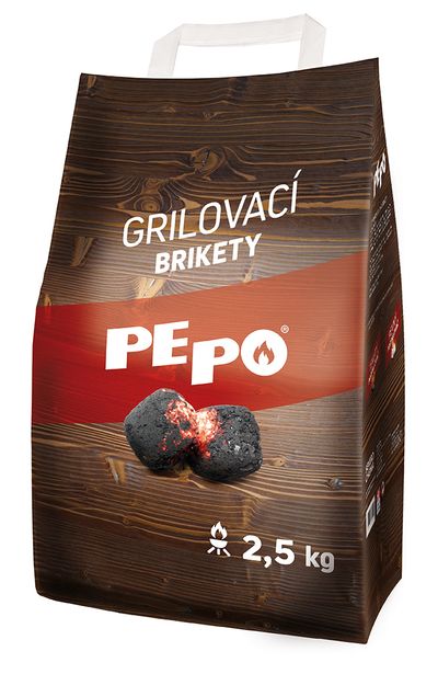 Briquettes PE-PO® Gril 2.5 kg, for grilling